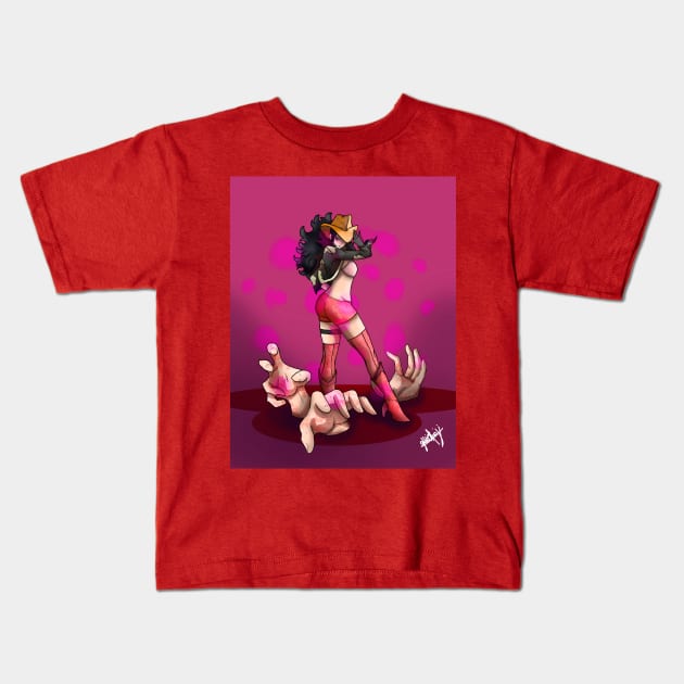 Nico Robin Kids T-Shirt by MT Grafic Artist